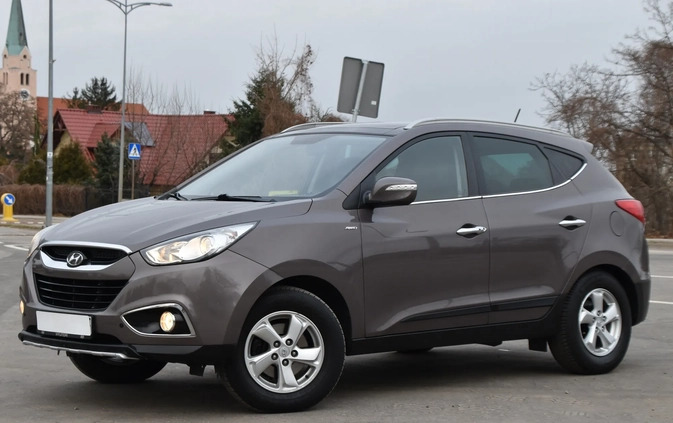 Hyundai ix35 cena 50800 przebieg: 154681, rok produkcji 2012 z Mieszkowice małe 781